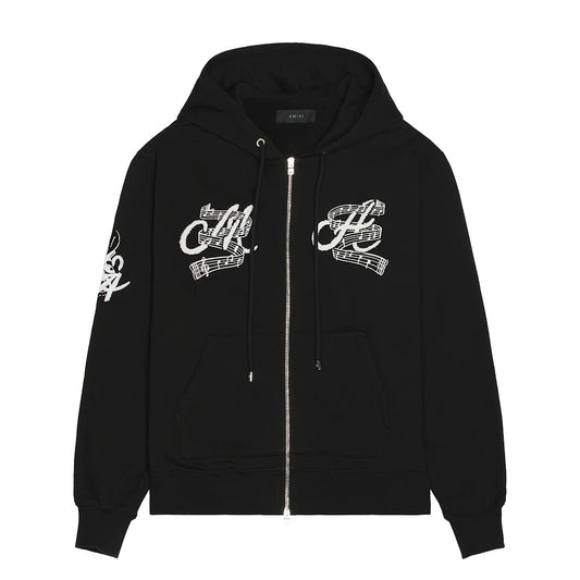 Music Club Zip Hoodie