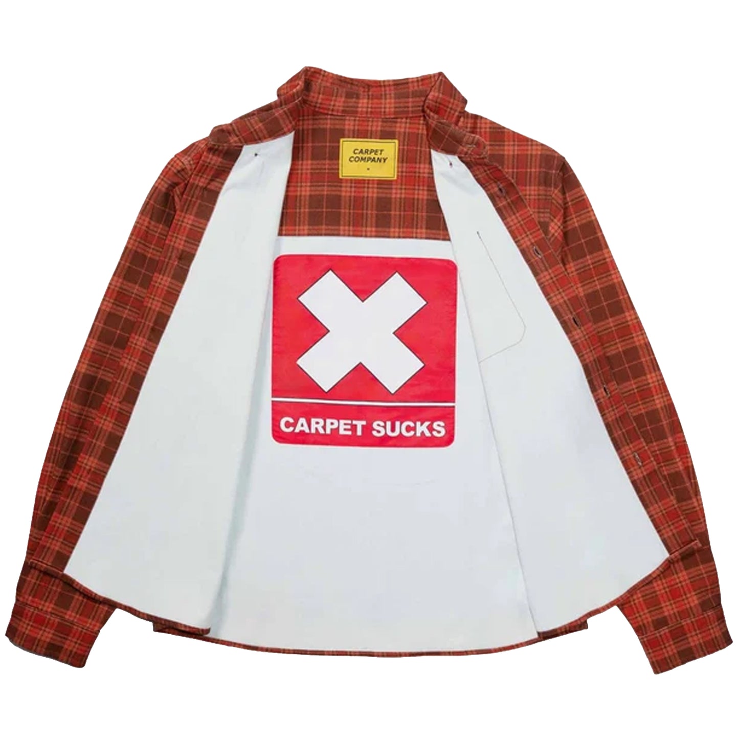 Plaid Denim Button-Up