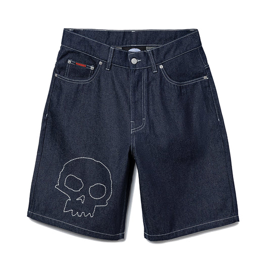 Skull Jean Jorts