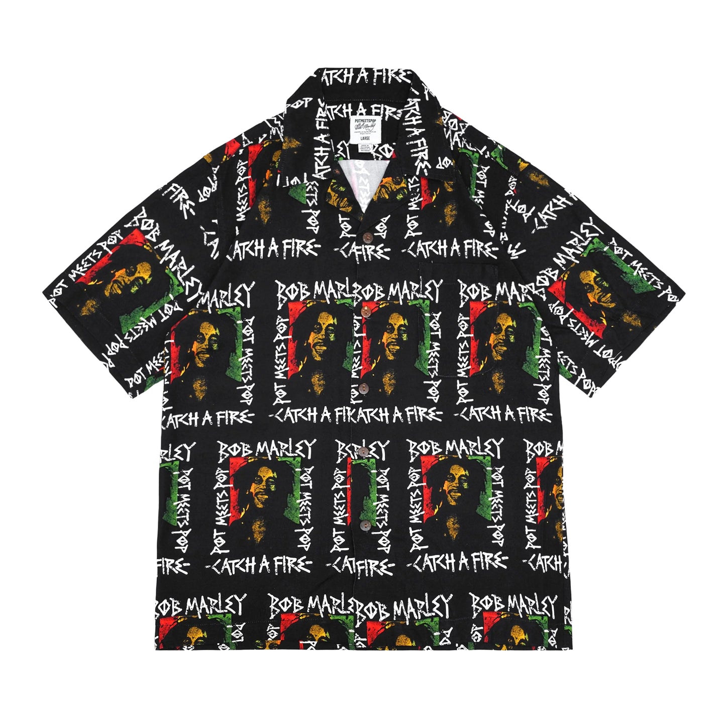 Catch A Fire Aloha Shirt