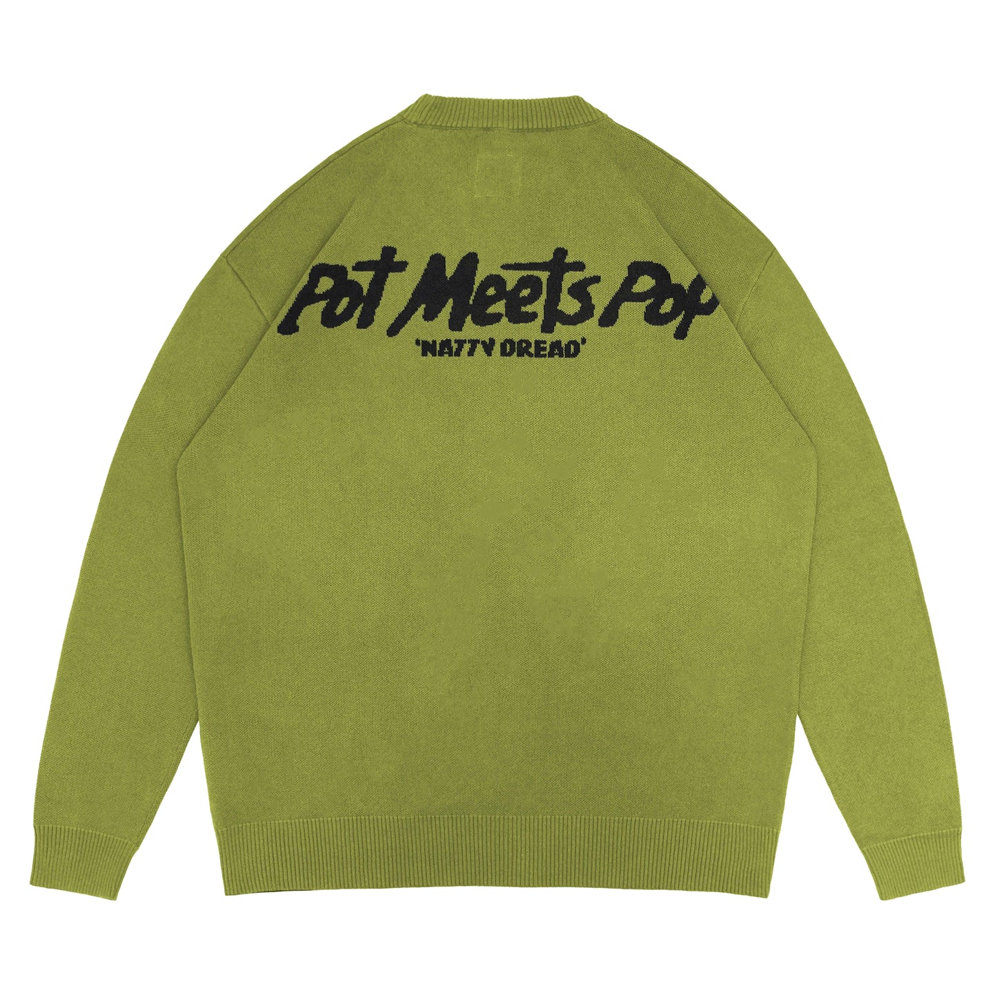 Natty Dread Knitted Sweater Green