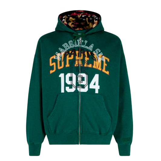 MM6 Maison Margiela Zip Up Hooded Sweatshirt