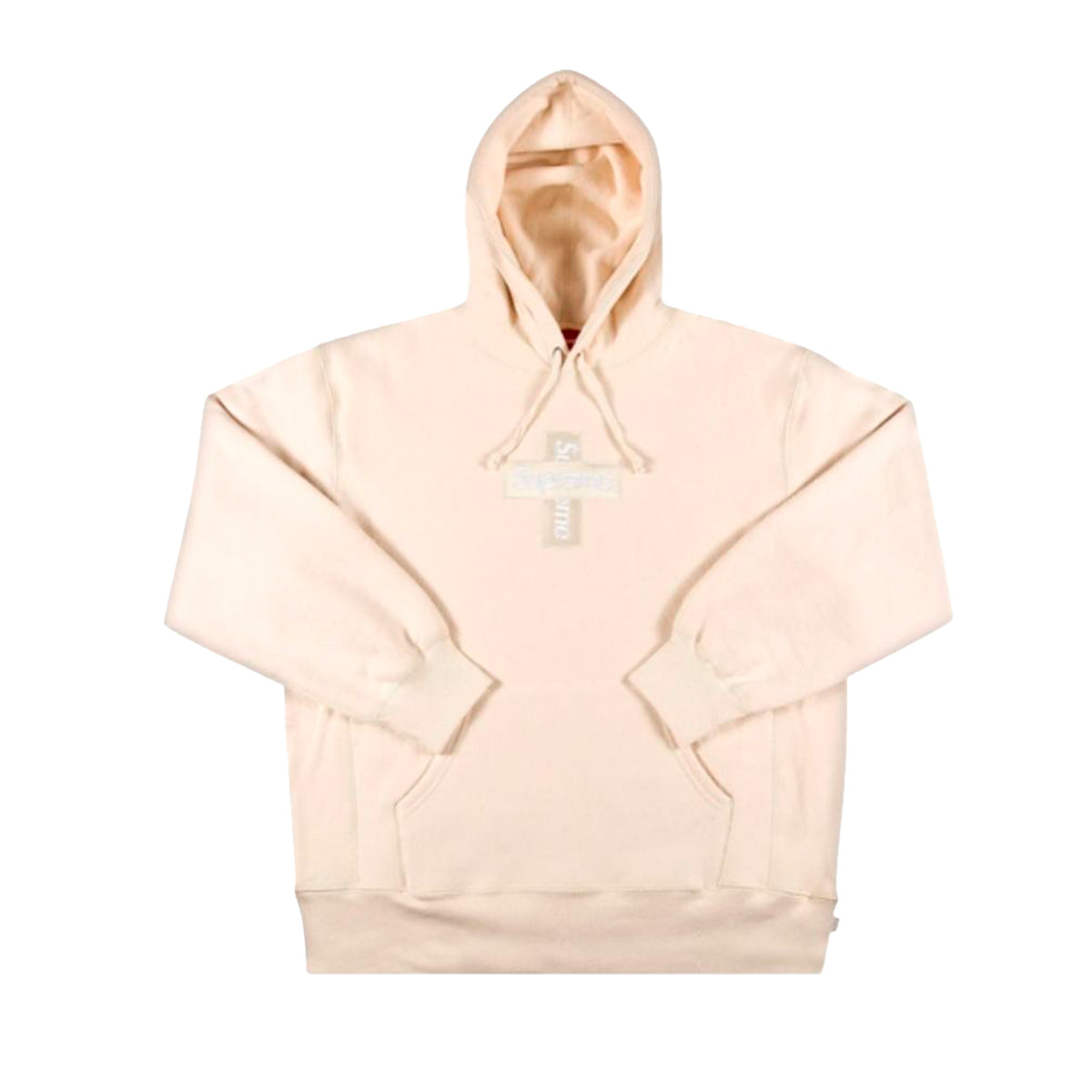 Cross Box Logo Hooded Sweatshirt