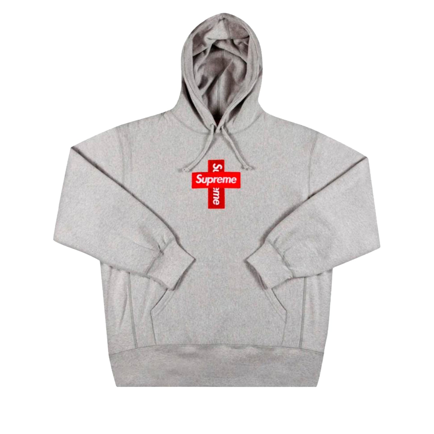 Cross Box Logo Hooded Sweatshirt