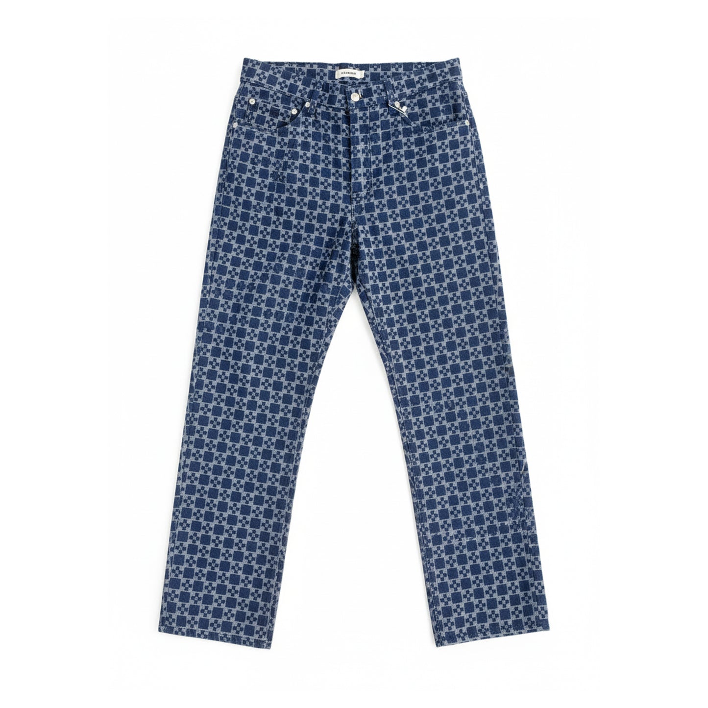 Monogram Denim Pants