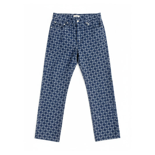 Monogram Denim Pants