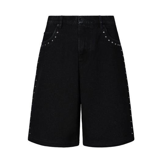 Lucky Studded Jorts