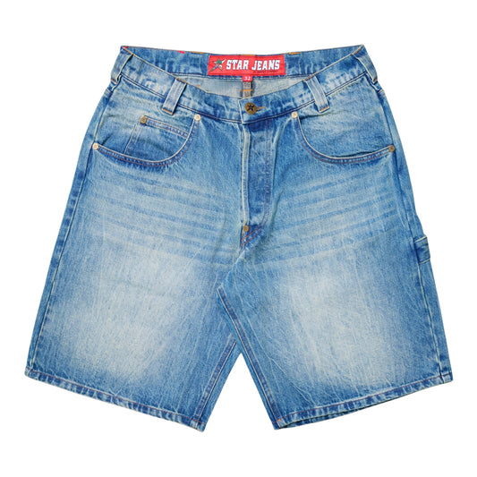 Heavyweight Faded C-Star Denim Shorts
