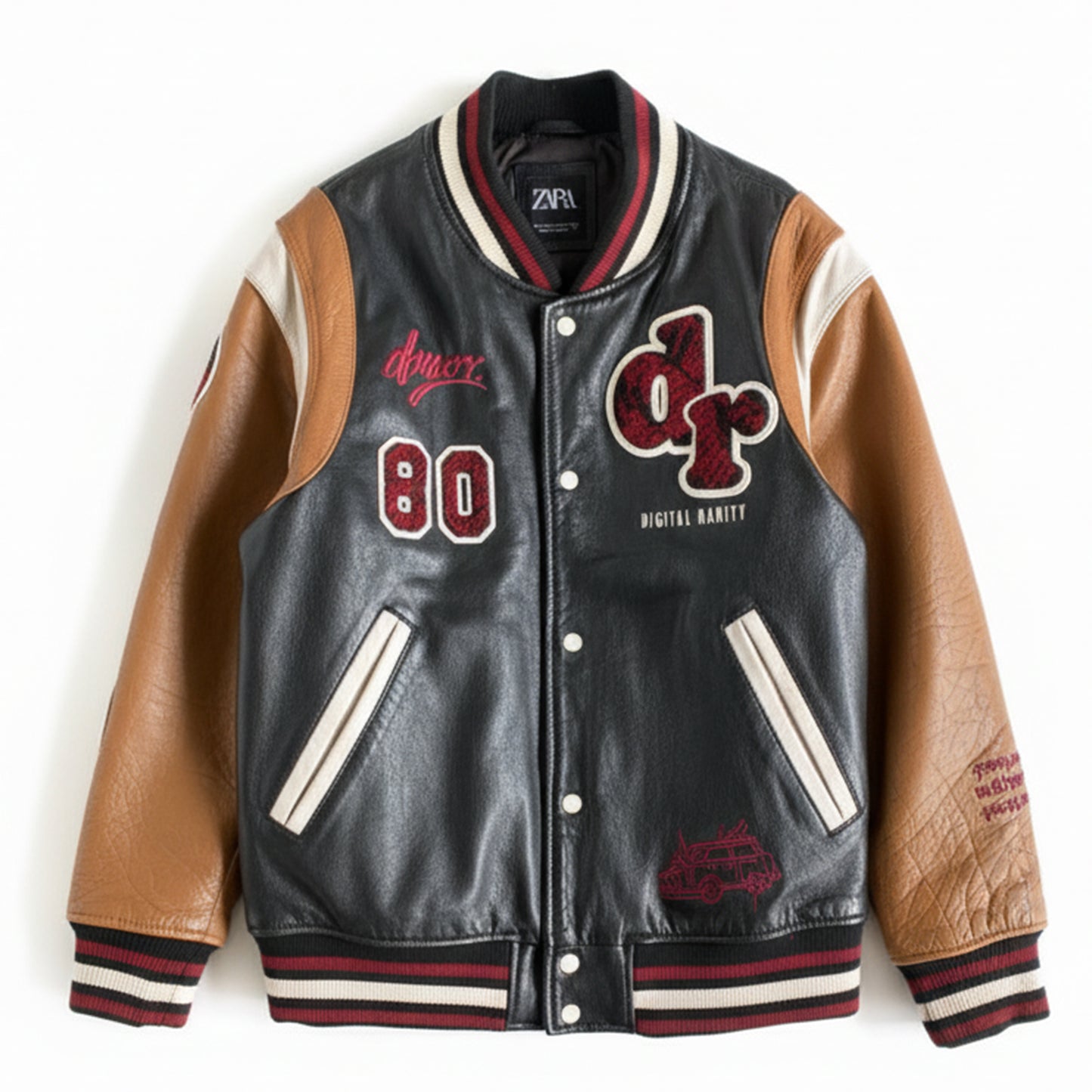 Zara Buffalo Varsity Jacket