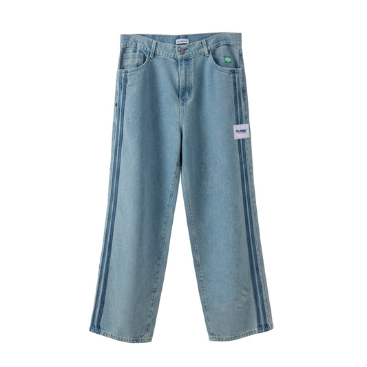 Sky Blue Baggy Jeans