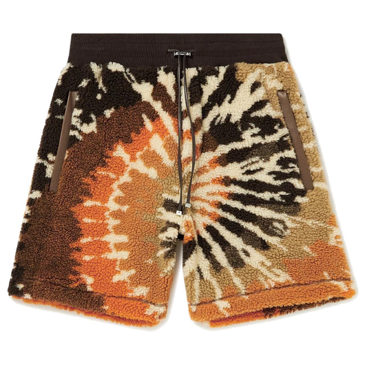 Tie Dye Polar Shorts