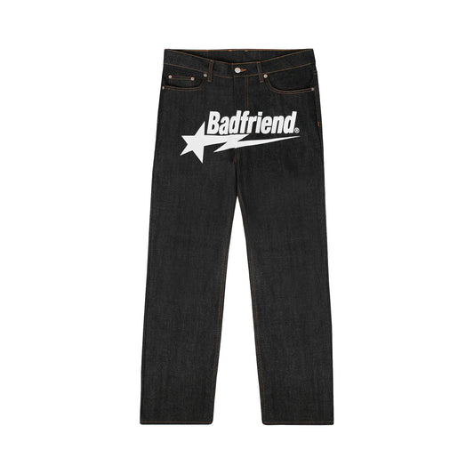 Star Denim Pant (Embroidery)