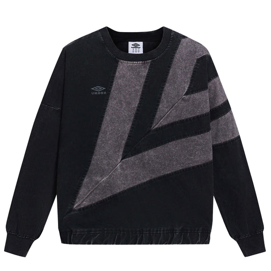 Washed Diamond Drill Sweater